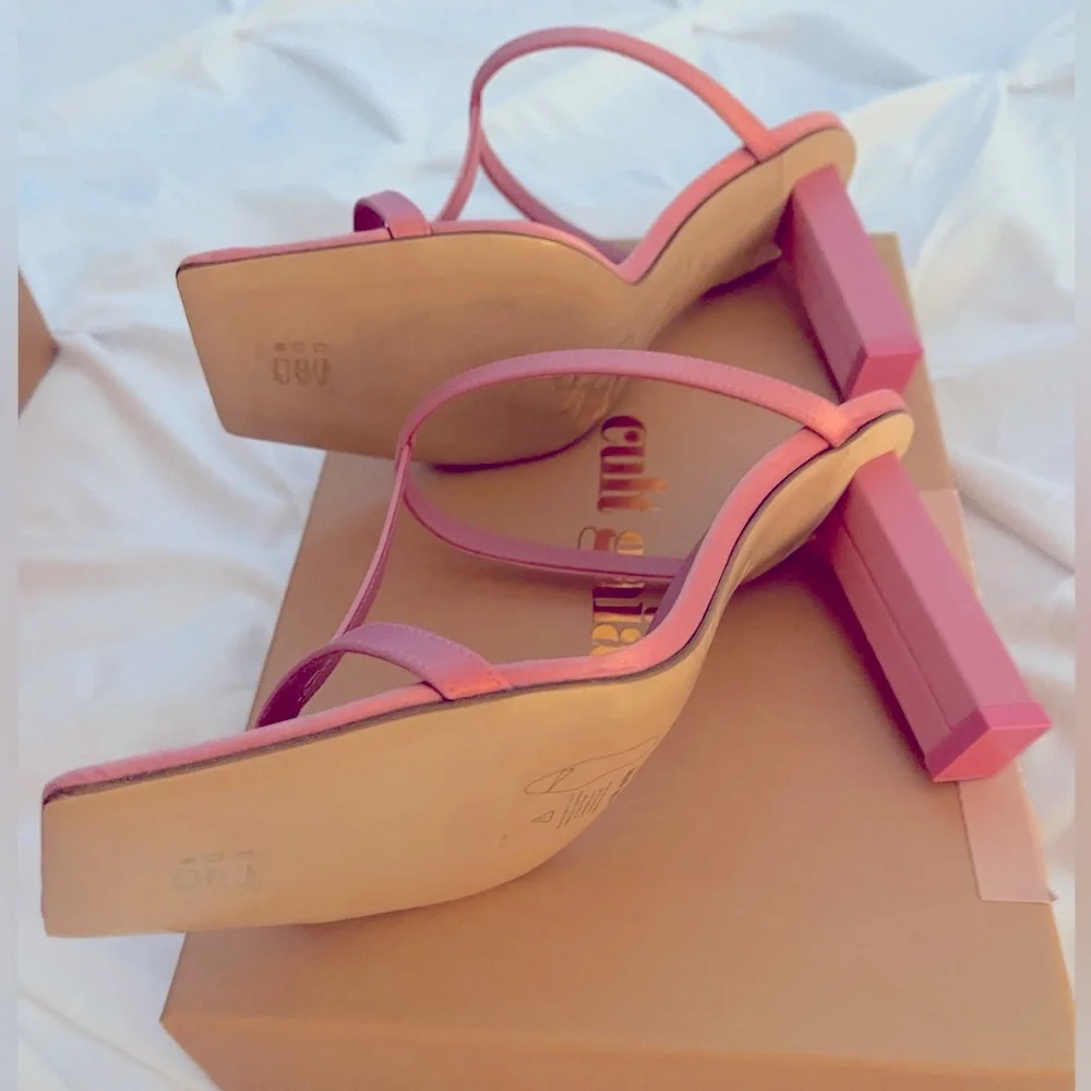 Cult Gaia Piper Grosgrain Mules